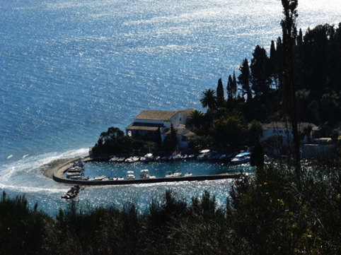 Snug harbour at Kouloura