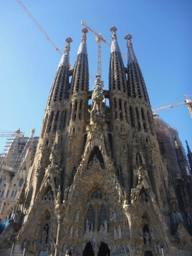 The Sagrada Familia.